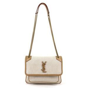 Saint Laurent Paris Yves Saint Laurent Bag Shoulder Bag Canvas